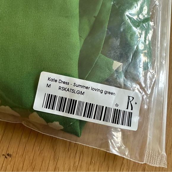 Realisation Par the Kate Dress Summer Loving Green size M - Picture 13 of 15